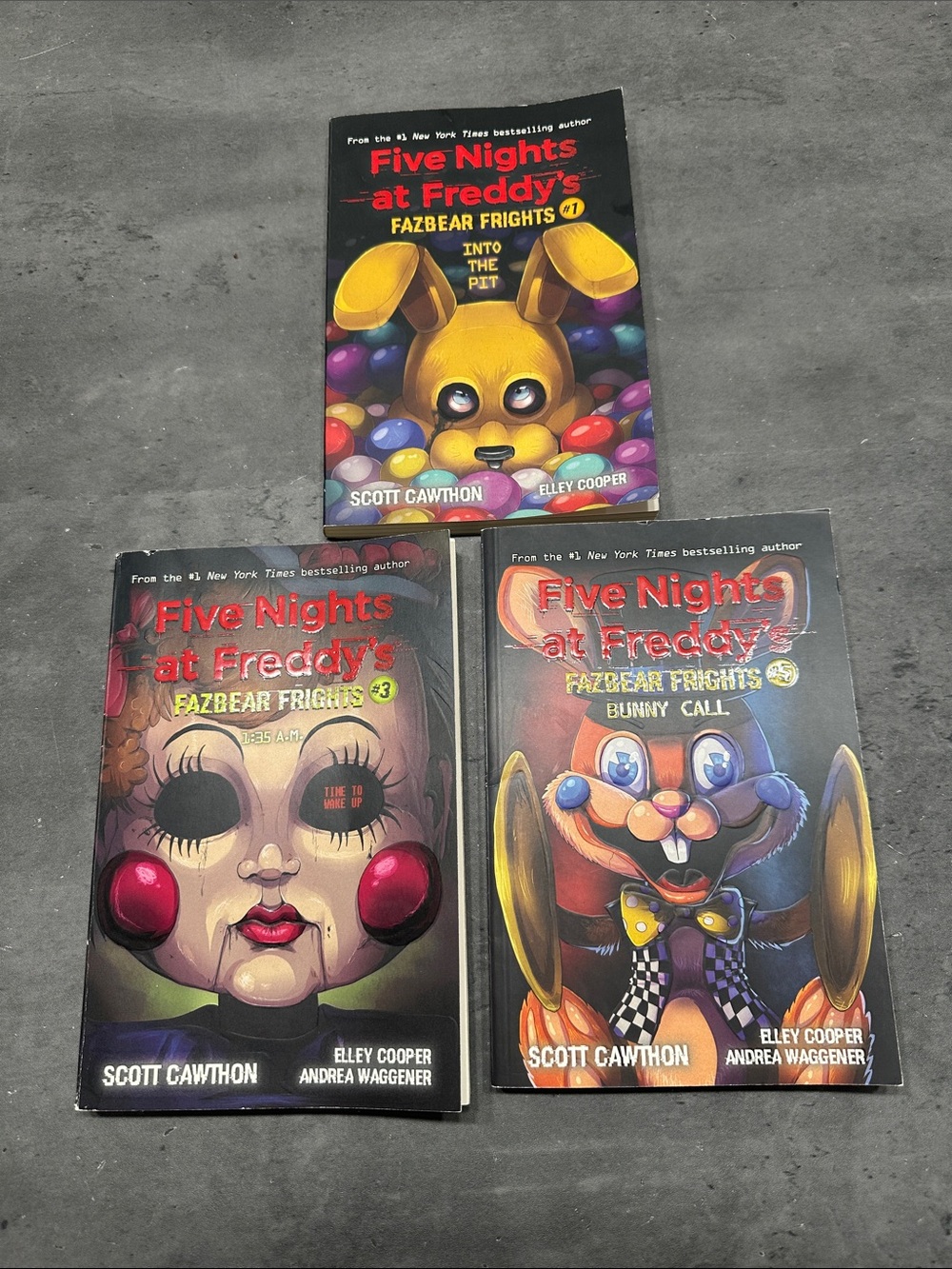 Five Nights at Freddy's Fazbear Frights Books